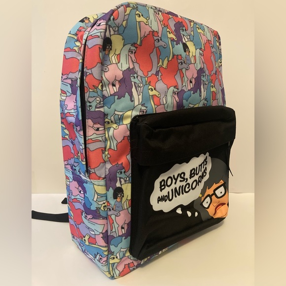 NEW Bob’s Burgers Tina Backpack/Tina Belcher Unicorn Backpack - Picture 1 of 8